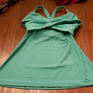 Lululemon teal tank top
